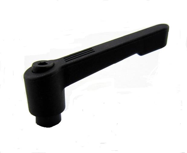 Adjustable clamp lever nuts, reinforced version