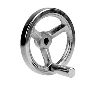 cast iron three arm handwheel