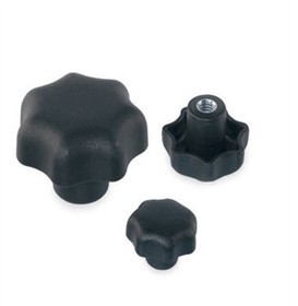 7 Grip-recesses Star Knob